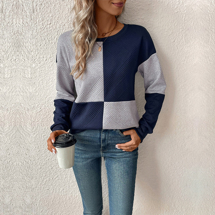 ROSALINA - PULLOVER MIT FARBIGEN BLOCKEN