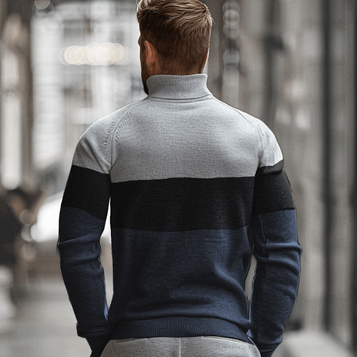 BASTIAN - STRICKPULLOVER MIT REISSVERSCHLUSS (1+1 GRATIS)