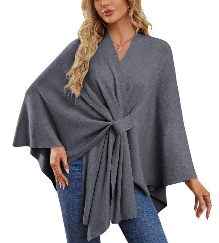 ANA - ELEGANTER ASYMMETRISCHER PONCHO