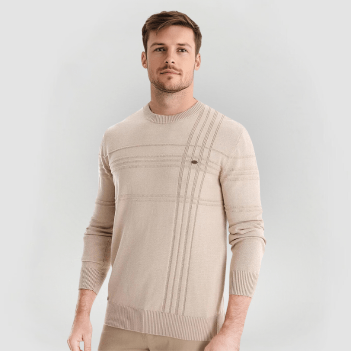 DAREK - STRICKPULLOVER MIT RUNDAUSSCHNITT