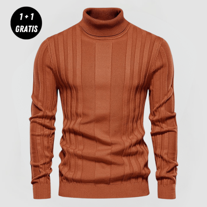 JAN - ROLLKRAGENPULLOVER AUS STRICK (1+1 GRATIS)