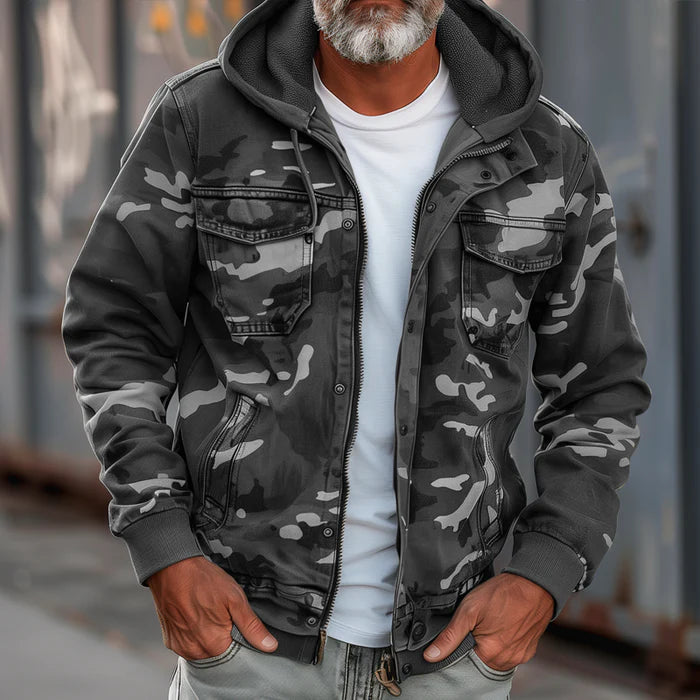 GARY - CAMOUFLAGE-JACKE