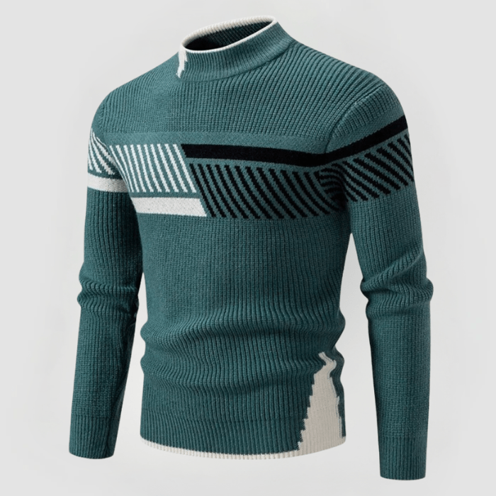 MAIK - ENG ANLIEGENDER STRICKPULLOVER