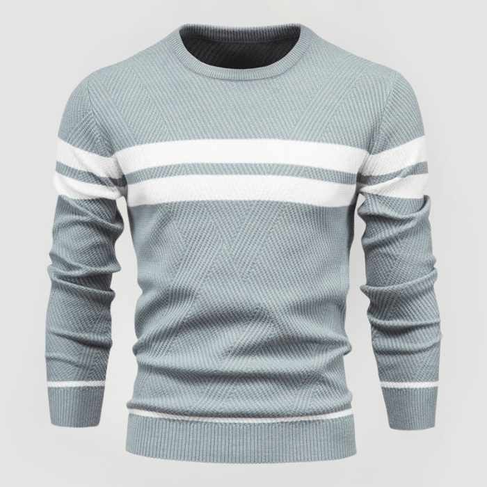 SALVATORE - ENG ANLIEGENDER STRICKPULLOVER