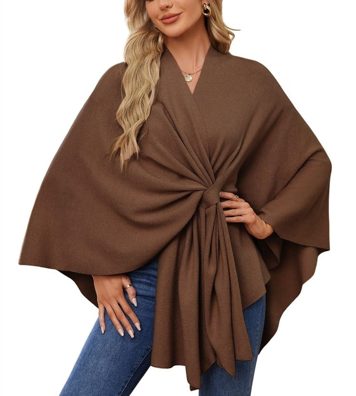 ANA - ELEGANTER ASYMMETRISCHER PONCHO