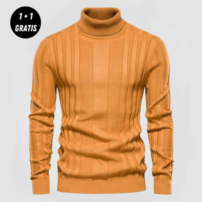 JAN - ROLLKRAGENPULLOVER AUS STRICK (1+1 GRATIS)