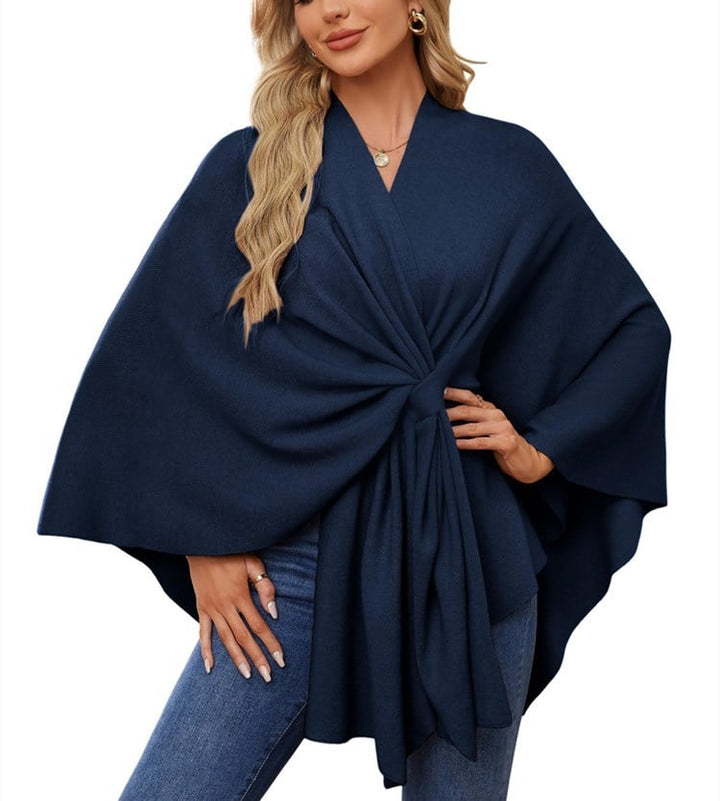 ANA - ELEGANTER ASYMMETRISCHER PONCHO