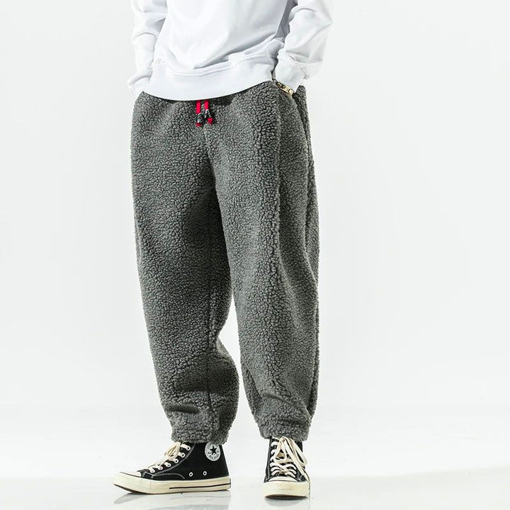 ANSEL - JOGGINGHOSE AUS DICKEM FLEECE