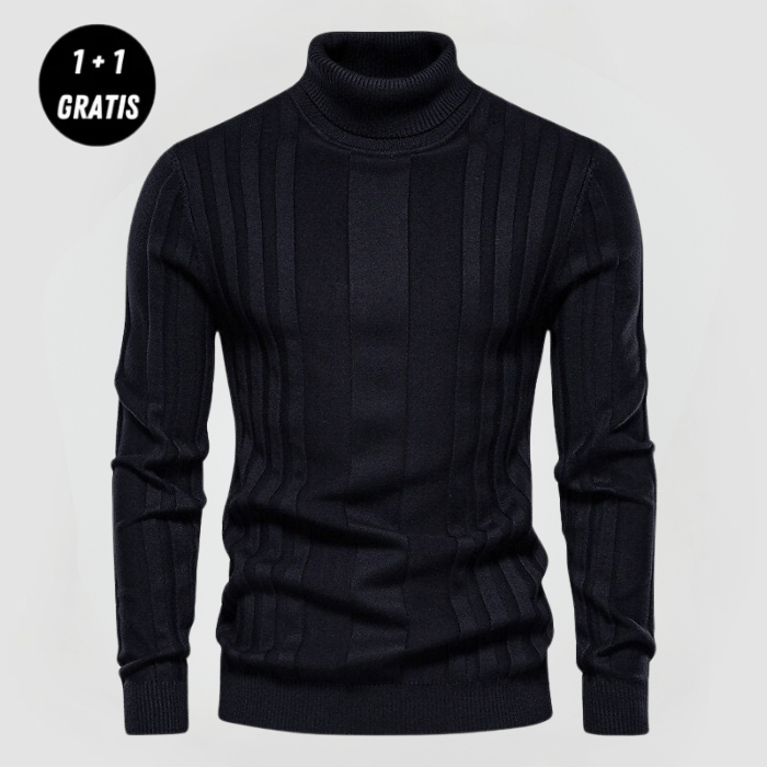 JAN - ROLLKRAGENPULLOVER AUS STRICK (1+1 GRATIS)