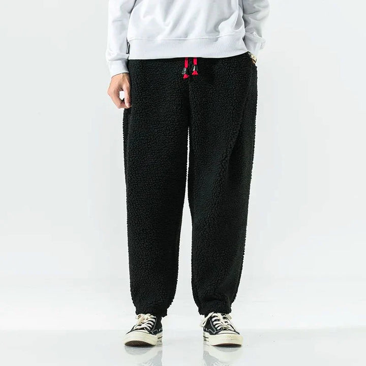 ANSEL - JOGGINGHOSE AUS DICKEM FLEECE