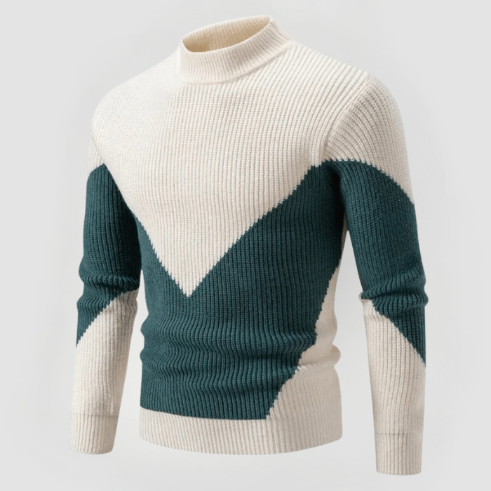 MAIK - ENG ANLIEGENDER STRICKPULLOVER