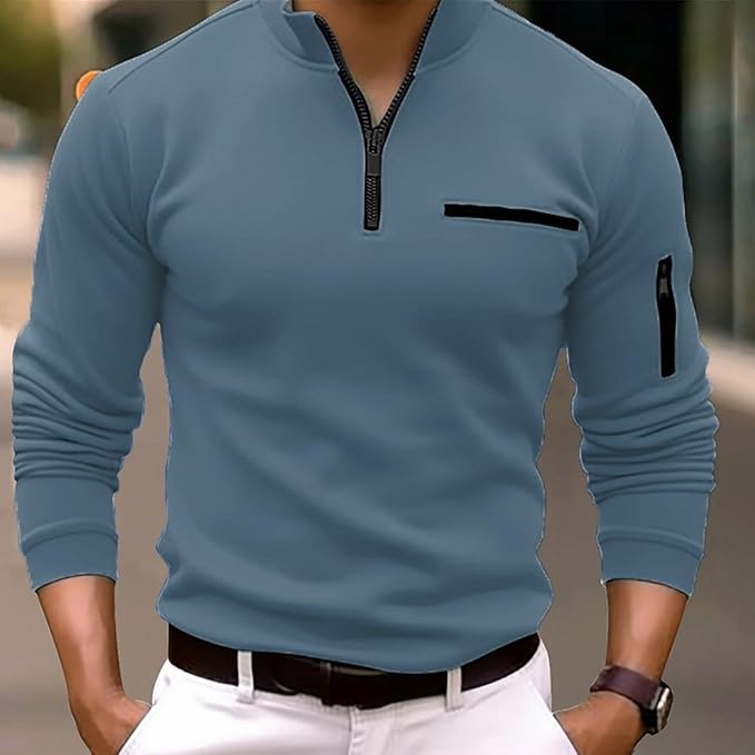 ROBIN - LANGARM-POLOSHIRT