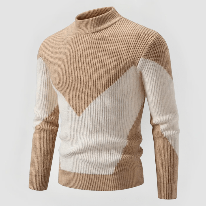 MAIK - ENG ANLIEGENDER STRICKPULLOVER