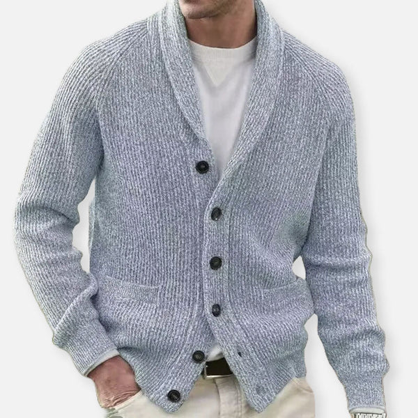 HUBERT - HANDGESTRICKTE STRICKJACKE