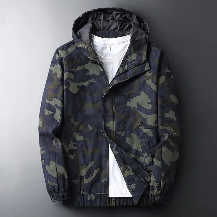 WILFRIED - WASSERDICHTE JACKE MIT CAMOUFLAGE-MUSTER