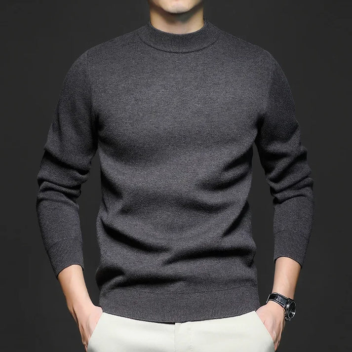 ANTON - ENG ANLIEGENDER ROLLKRAGENPULLOVER