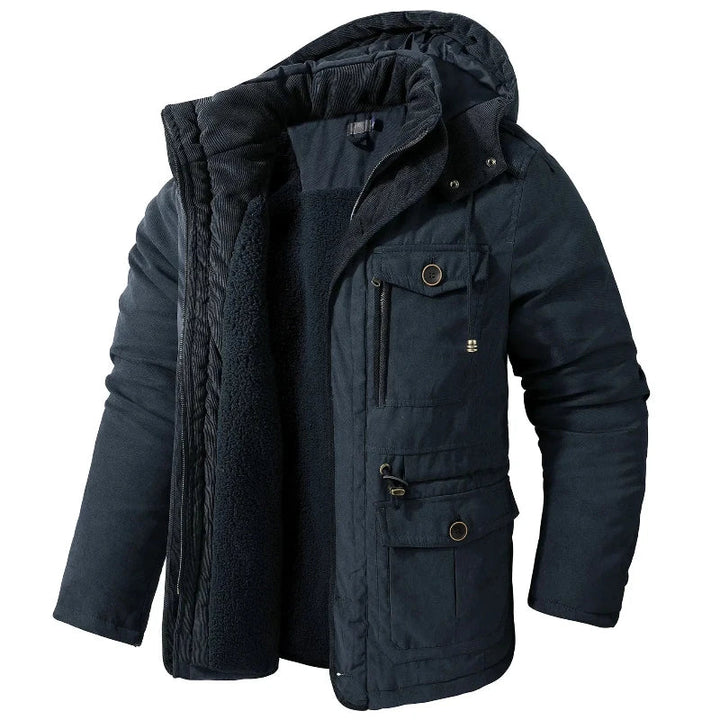 KAI - GEPOLSTERTE JACKE MIT SHERPA-FUTTER