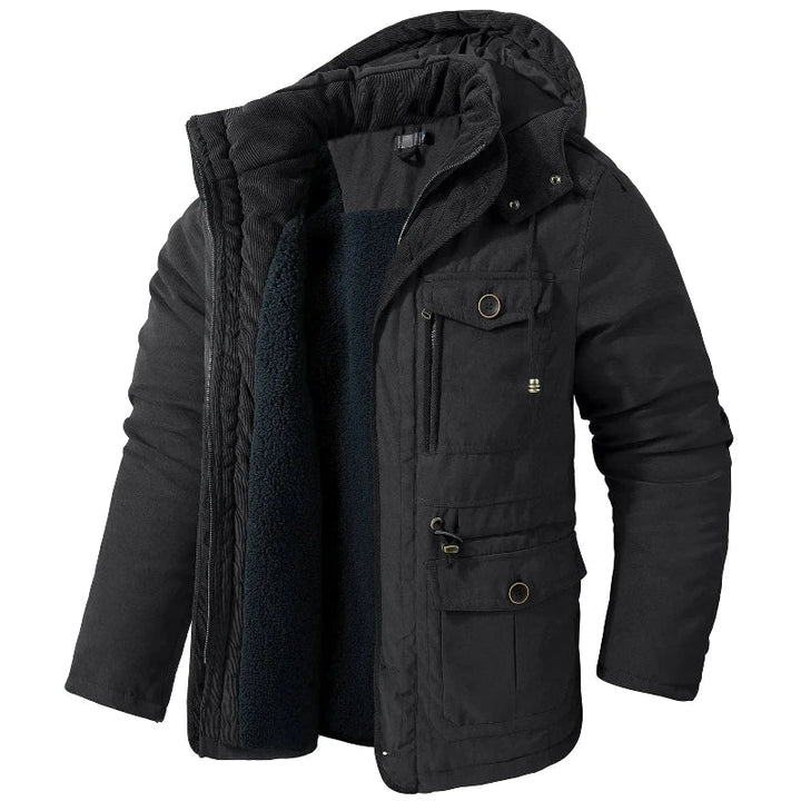 KAI - GEPOLSTERTE JACKE MIT SHERPA-FUTTER