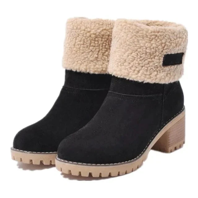 JOANNE - HALBHOHE WOLLSTIEFEL