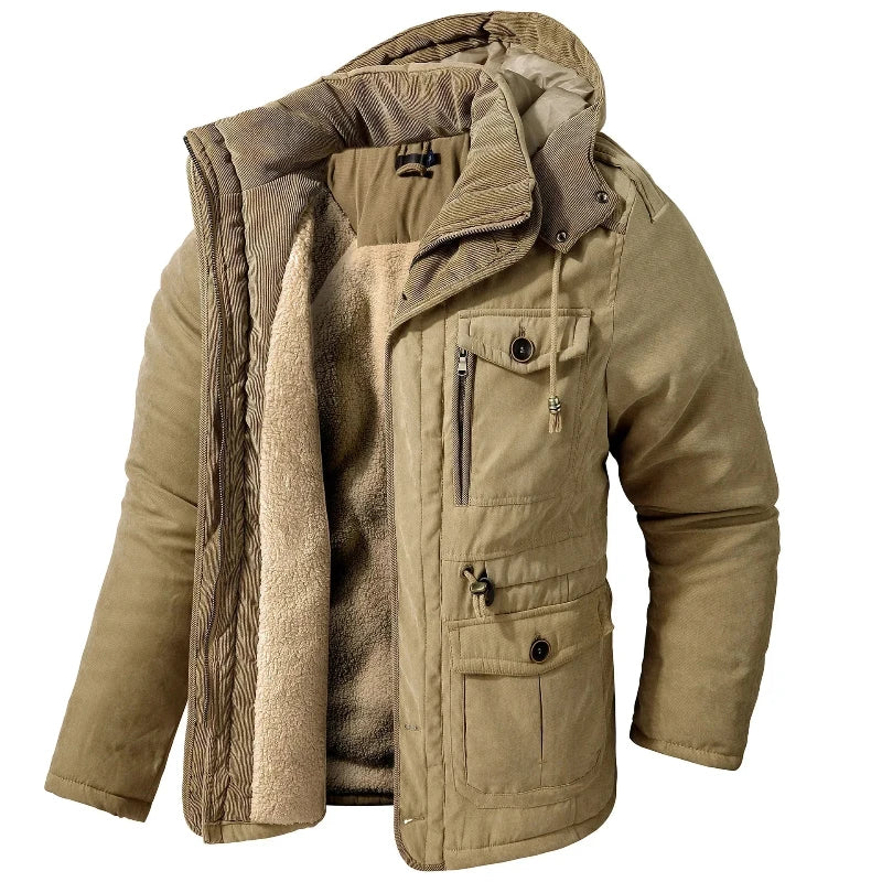 KAI - GEPOLSTERTE JACKE MIT SHERPA-FUTTER