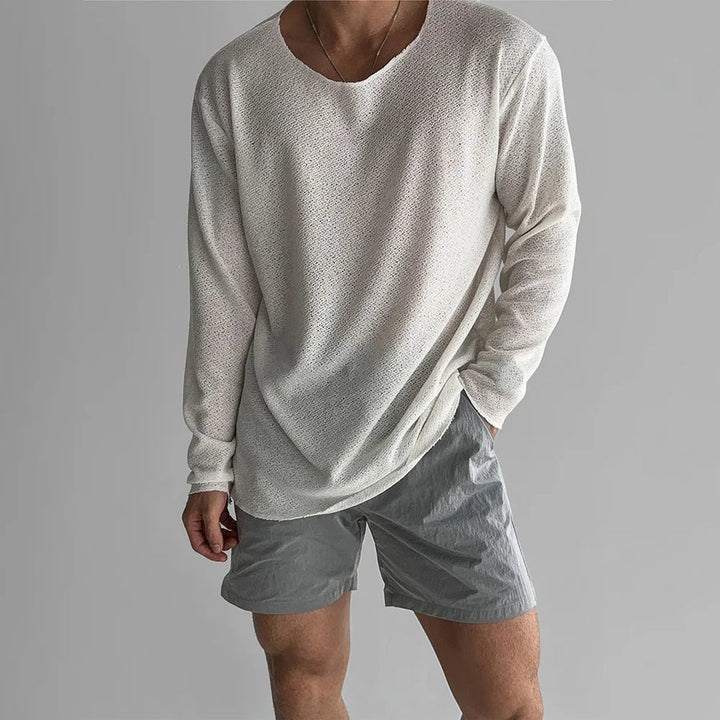 ODELL - LEICHTER LANGARMLIGER PULLOVER