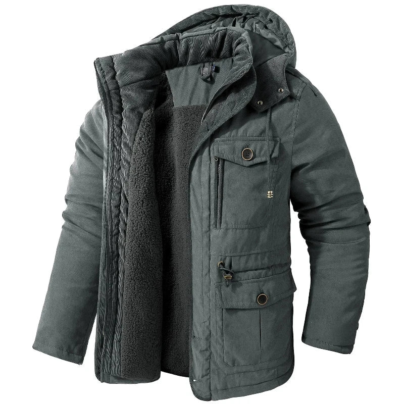 KAI - GEPOLSTERTE JACKE MIT SHERPA-FUTTER