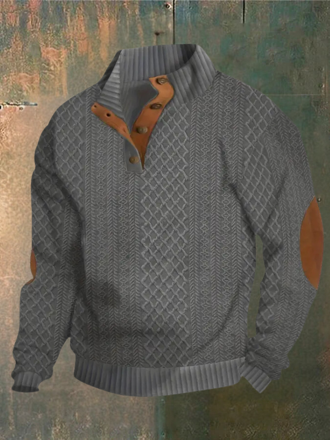 IAN - LANGARM-BEQUEMER PULLOVER