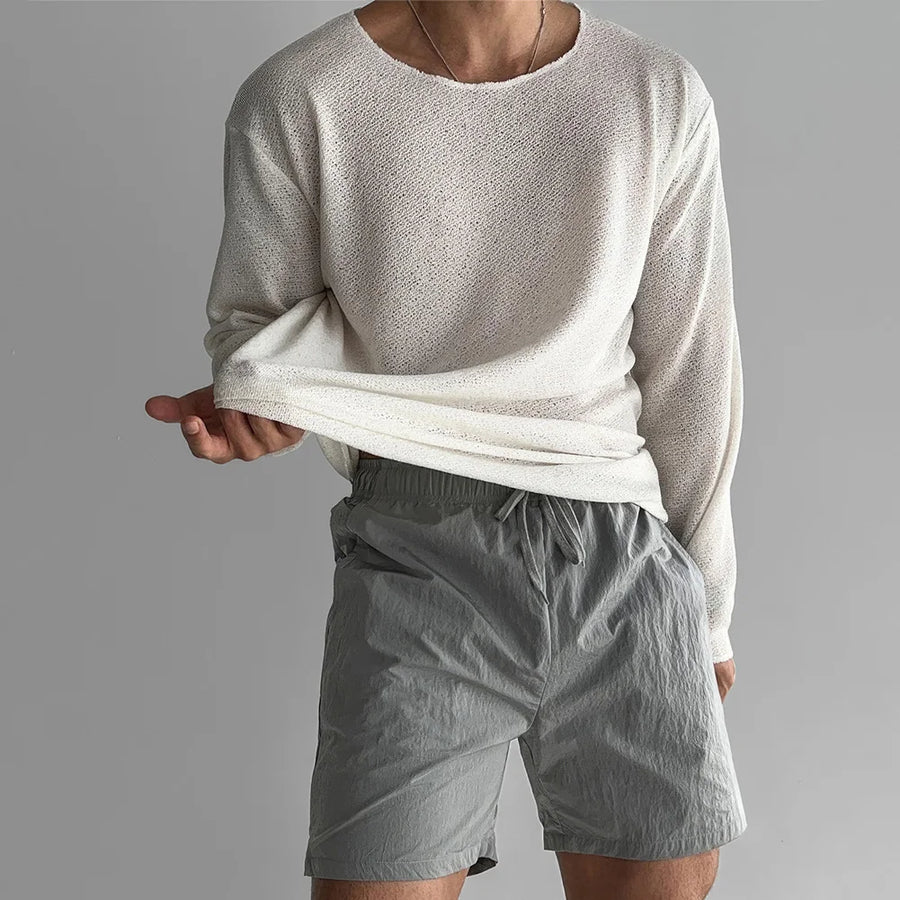 ODELL - LEICHTER LANGARMLIGER PULLOVER