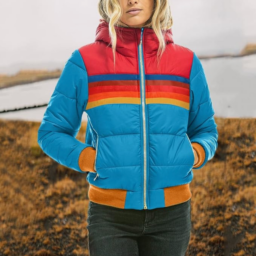 CHARLOTTE - RETRO KAPUZENJACKE