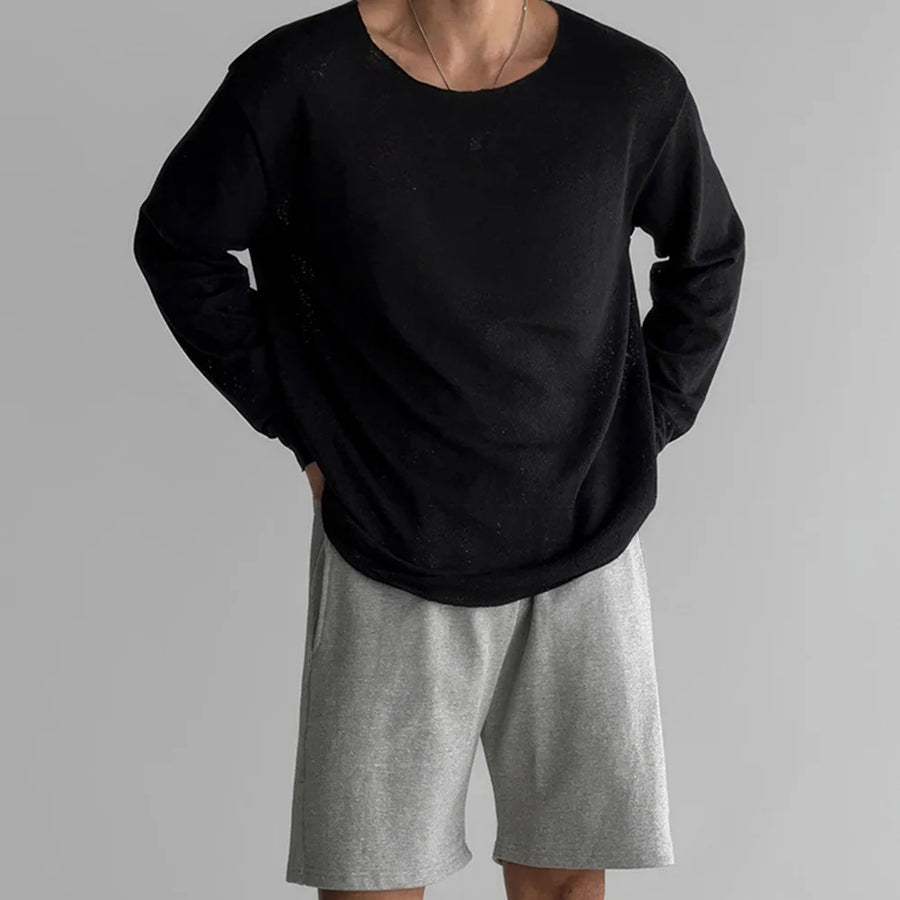 ODELL - LEICHTER LANGARMLIGER PULLOVER