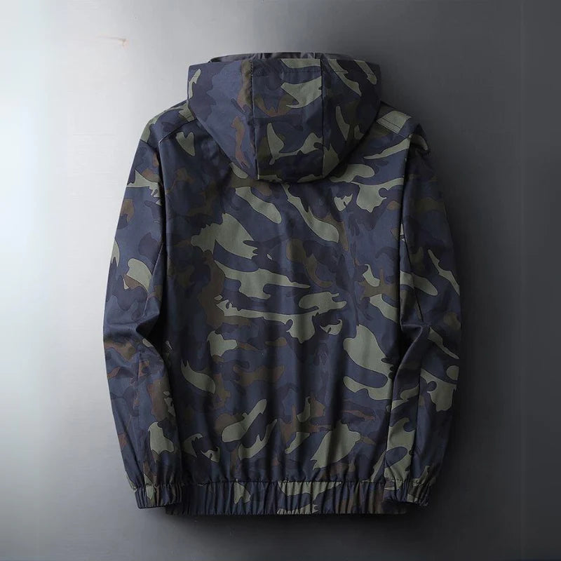 WILFRIED - WASSERDICHTE JACKE MIT CAMOUFLAGE-MUSTER