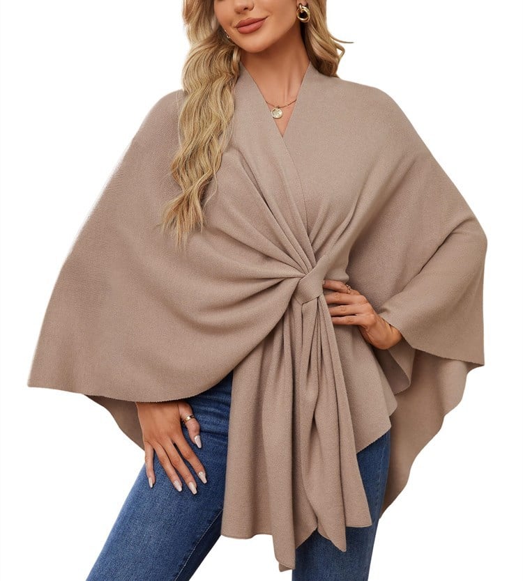 ANA - ELEGANTER ASYMMETRISCHER PONCHO