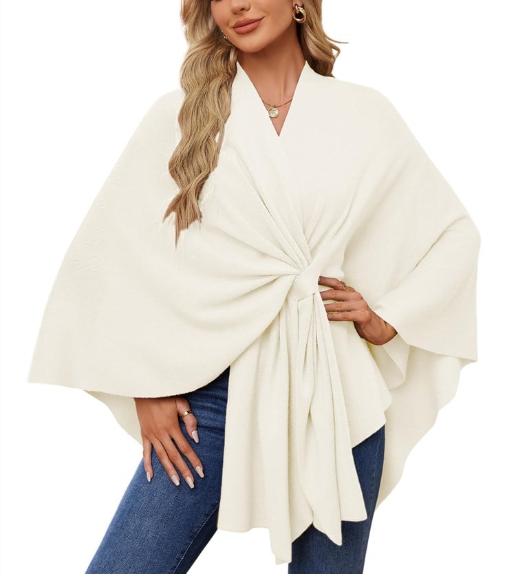 ANA - ELEGANTER ASYMMETRISCHER PONCHO