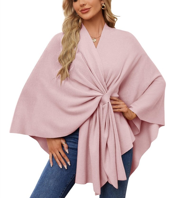 ANA - ELEGANTER ASYMMETRISCHER PONCHO