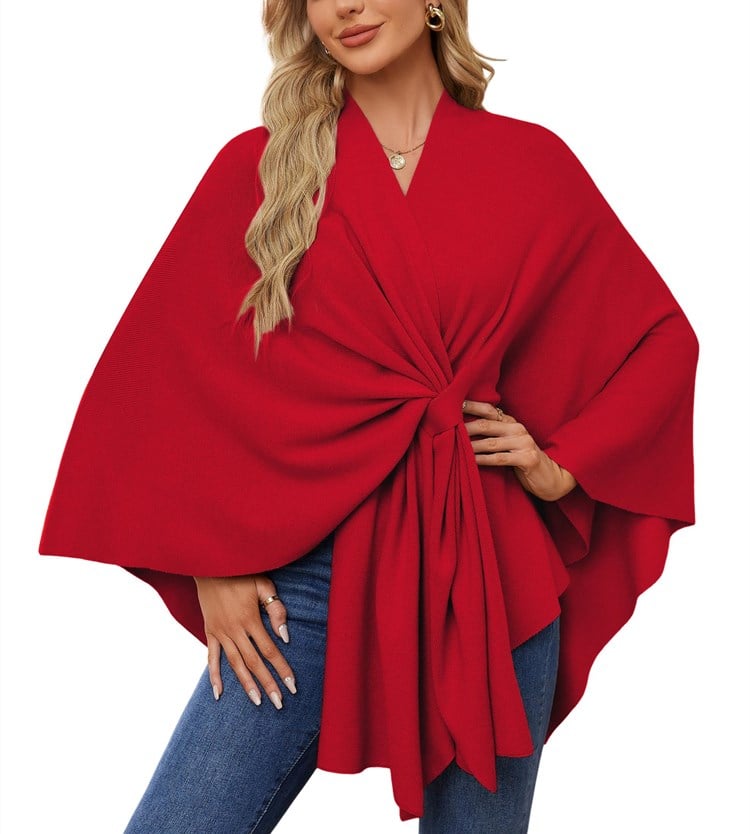 ANA - ELEGANTER ASYMMETRISCHER PONCHO