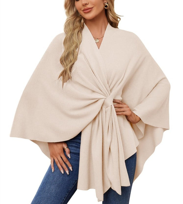 ANA - ELEGANTER ASYMMETRISCHER PONCHO