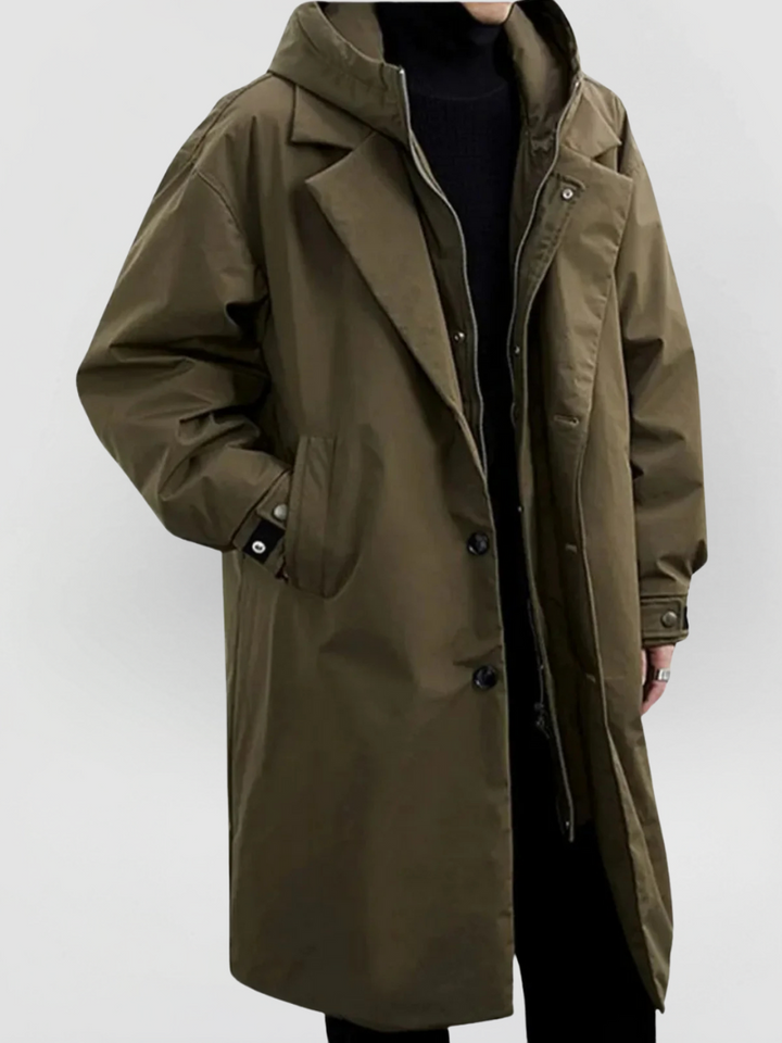 THOMAS - KLASSISCHER TRENCHCOAT MIT KAPUZE