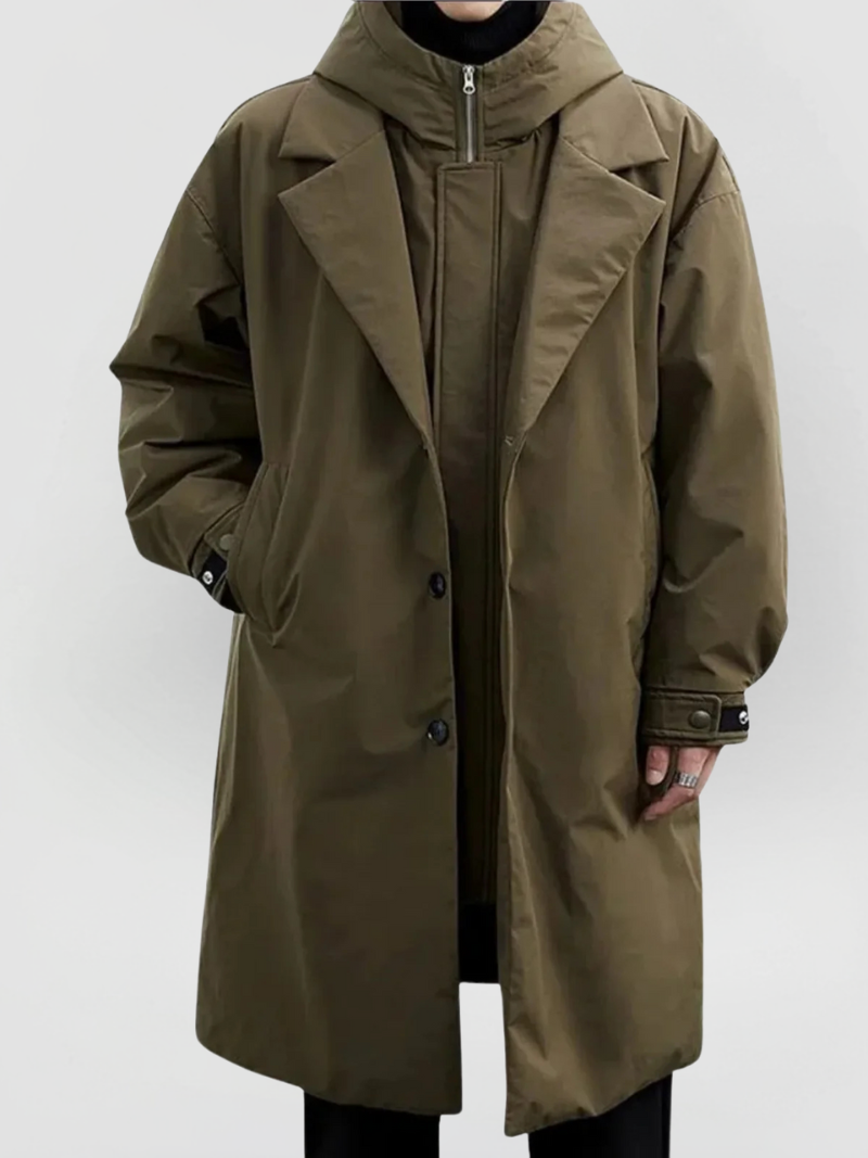 THOMAS - KLASSISCHER TRENCHCOAT MIT KAPUZE