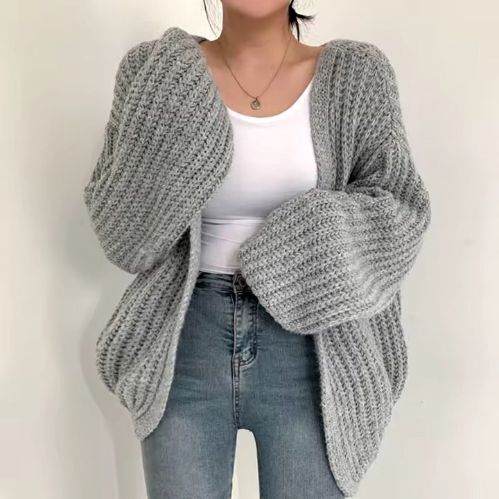 CHRISTA - ÜBERGROSSE STRICKJACKE