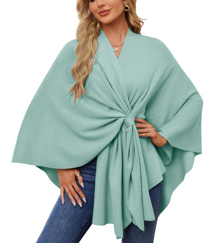 ANA - ELEGANTER ASYMMETRISCHER PONCHO