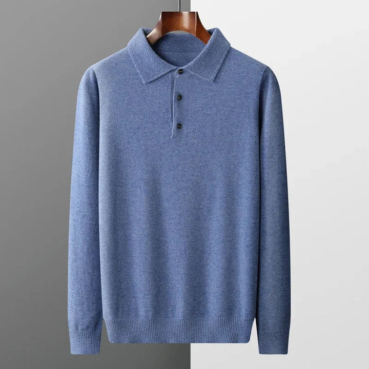 ALEXANDER - KASCHMIR-POLOPULLOVER