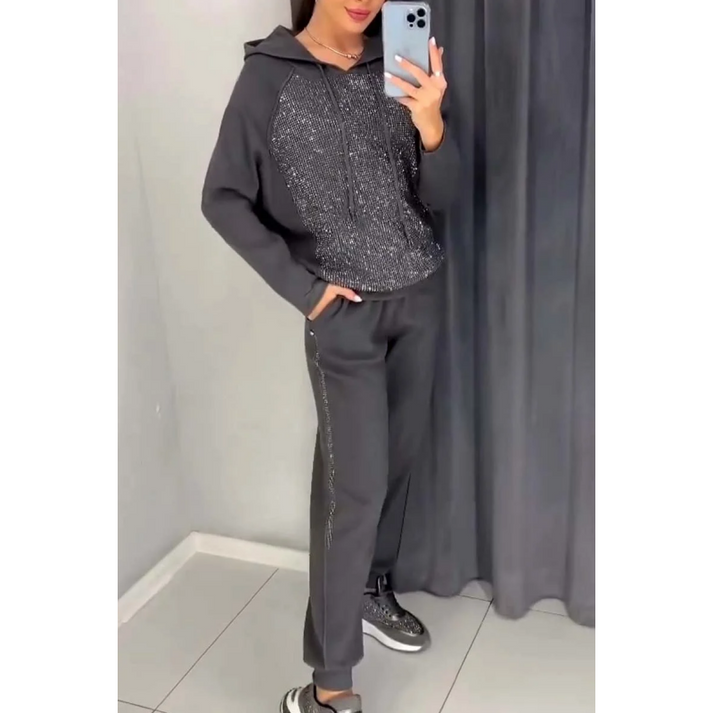 VANESSA - KAPUZEN-SWEATSHIRT UND HOSE SET