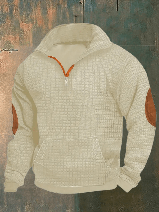 PAUL - PULLOVER MIT VORDERER TASCHE