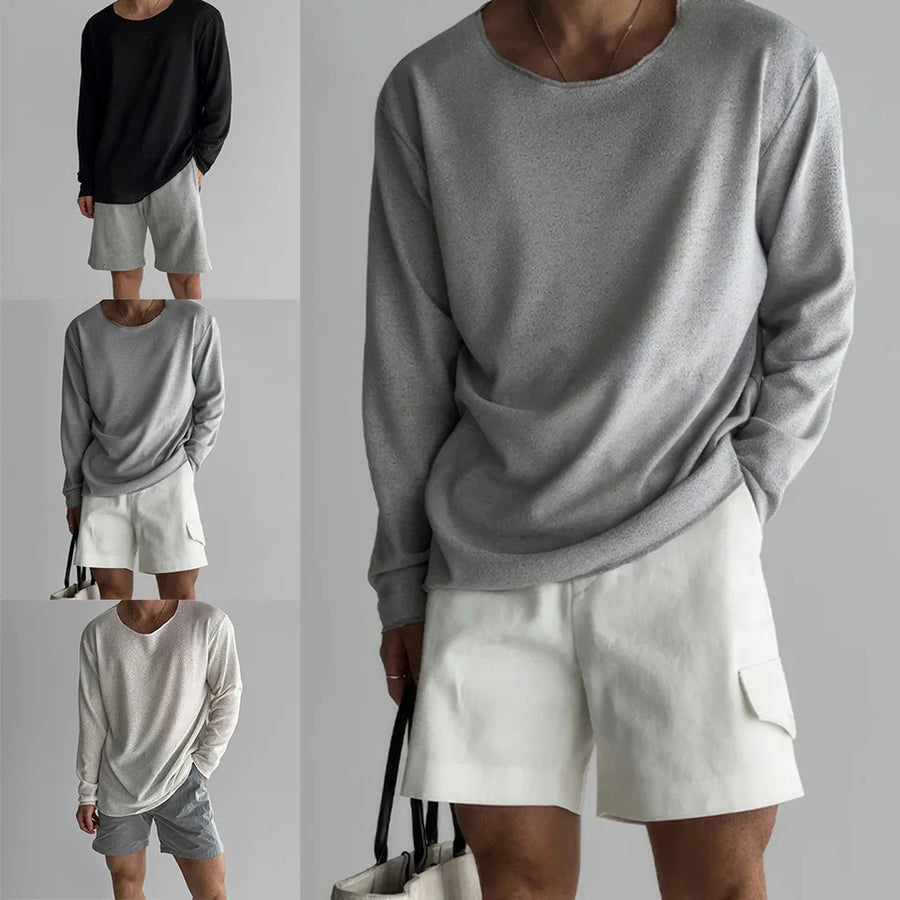 ODELL - LEICHTER LANGARMLIGER PULLOVER